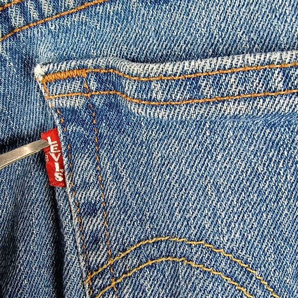 Levis 501 Skinny Jeans Womens 27 Big E Made in USA High Rise EUC - Picture 7 of 16